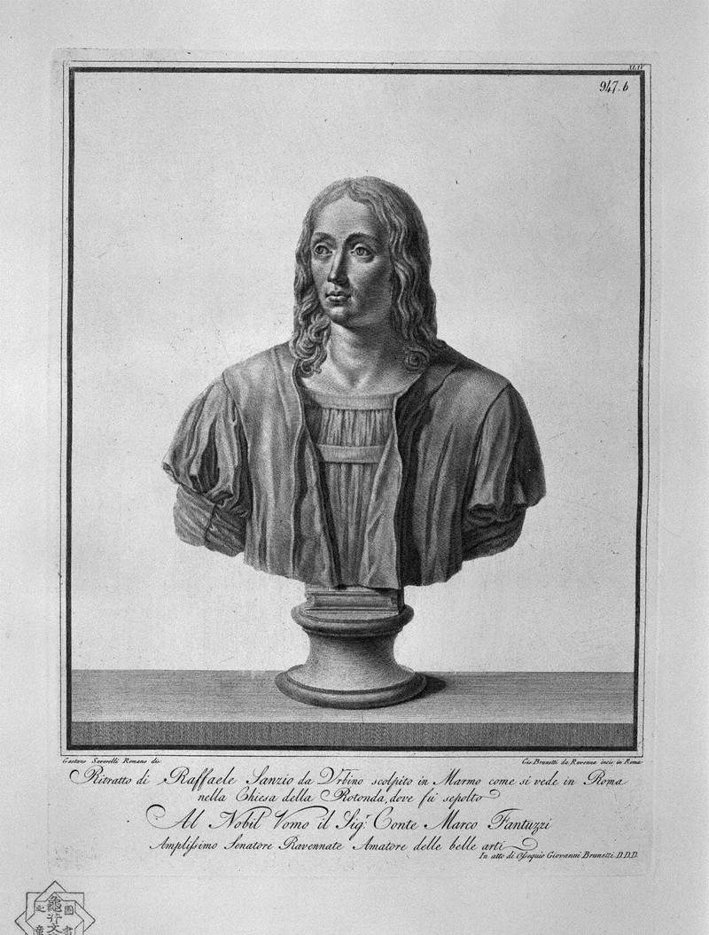 Portrait of Raffaele Lanzio da Vitine — Джованни Баттиста Пиранези