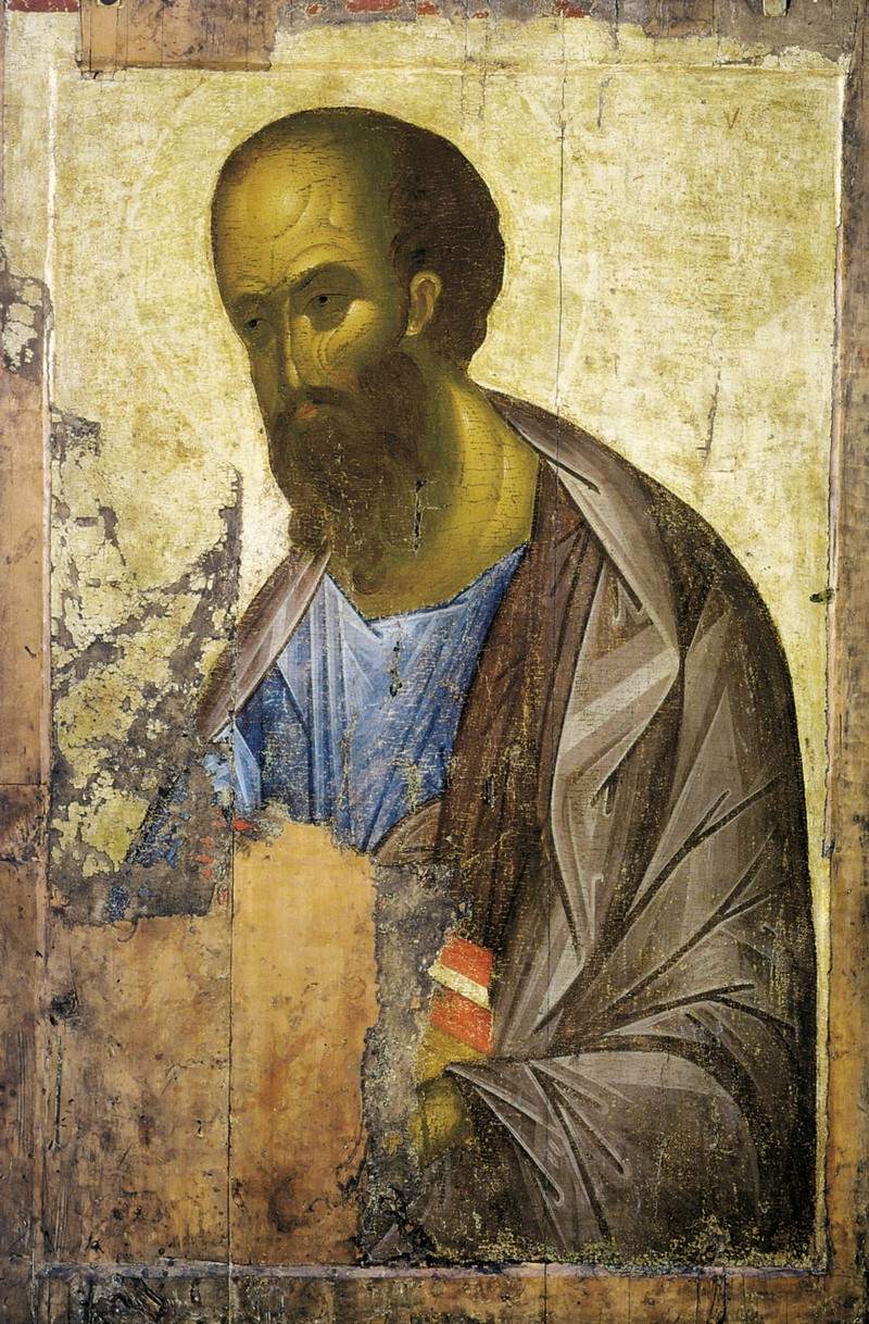 Апостол Павел — Андрей Рублёв