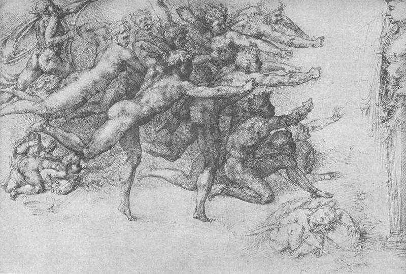 Archers shooting at a herm — Микеланджело