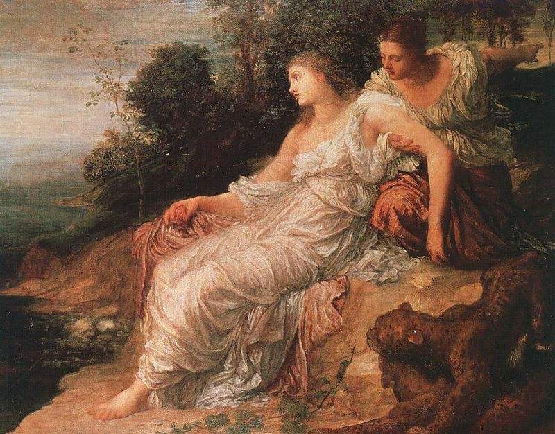 Ariadne on the Island of Naxos — Джордж Фредерик Уоттс