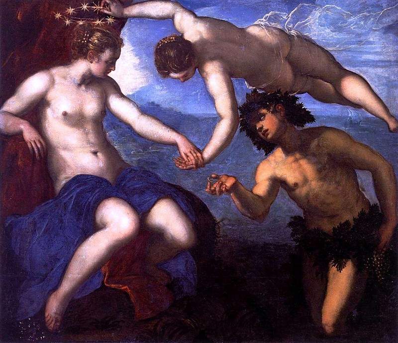 Bacchus and Ariadne — Тинторетто