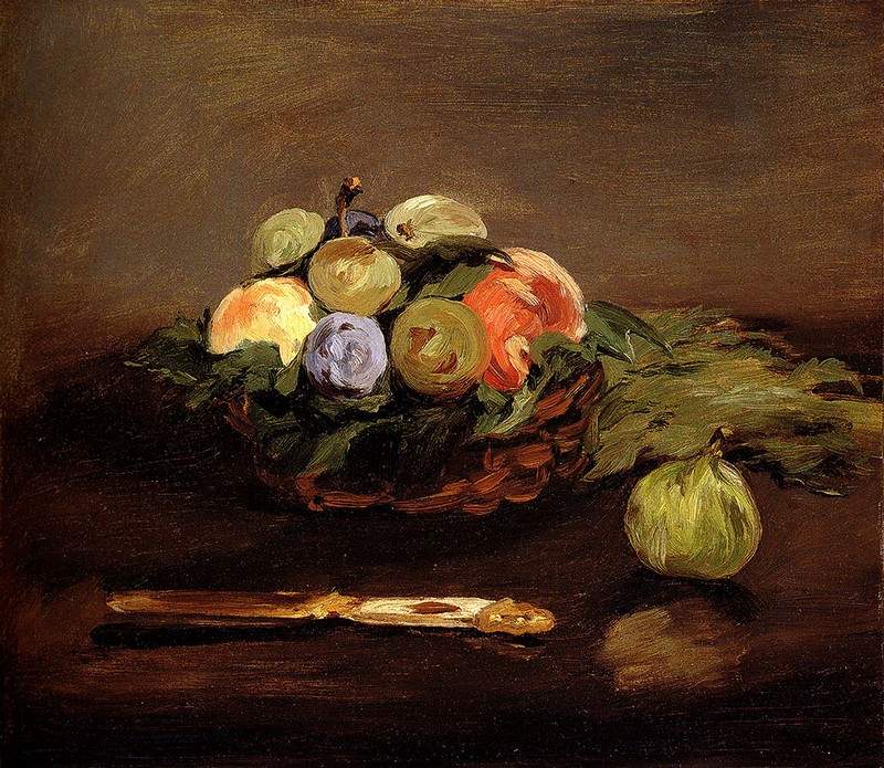 Basket of Fruits — Эдуард Мане