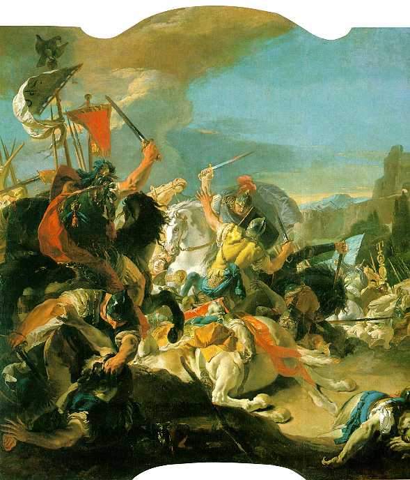 Battle of Vercellae — Джованни Баттиста Тьеполо