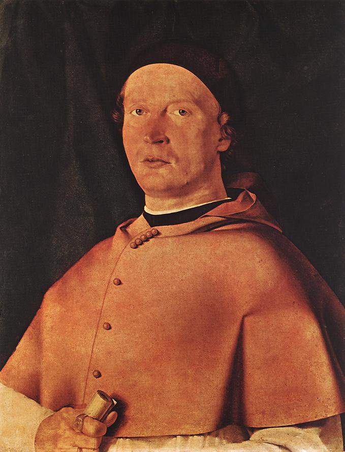 Bishop Bernardo de’ Rossi — Лоренцо Лотто