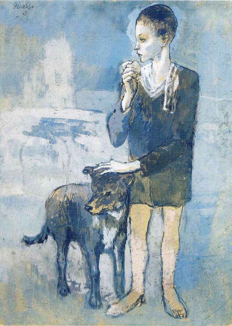 Boy with a Dog — Пабло Пикассо