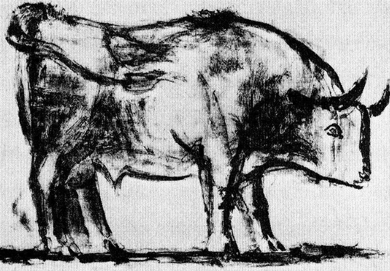 Bull (plate I) — Пабло Пикассо