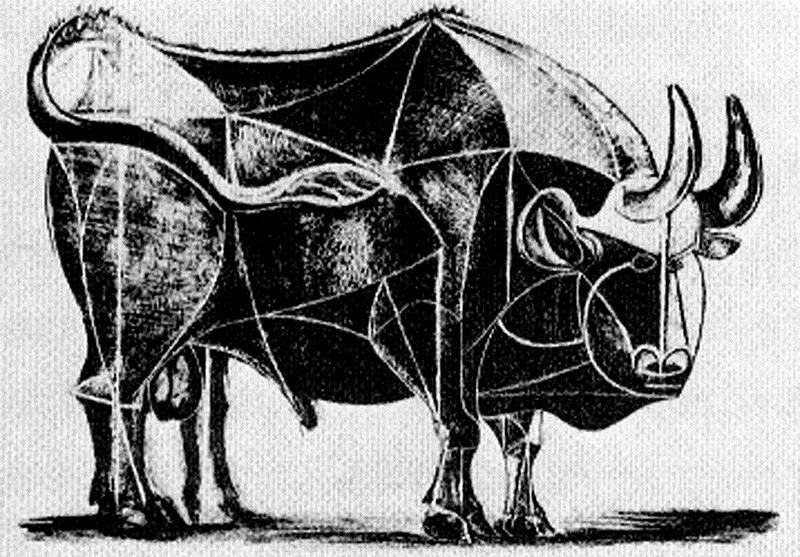Bull (plate IV) — Пабло Пикассо