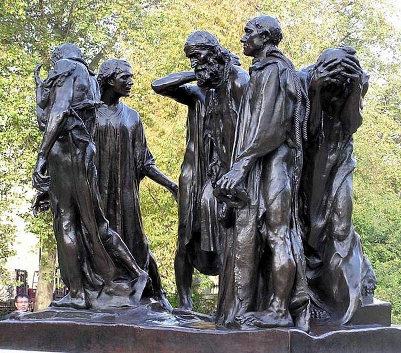 Burghers of Calais — Огюст Роден