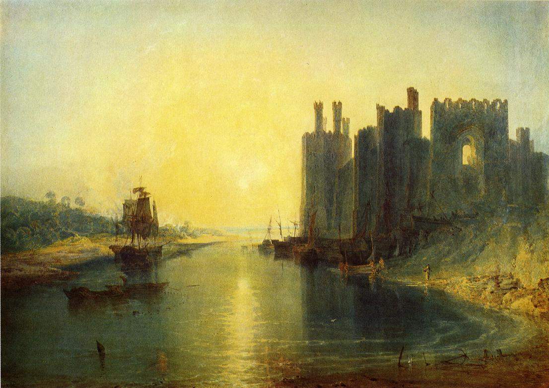 Caernarvon Castle — Уильям Тёрнер