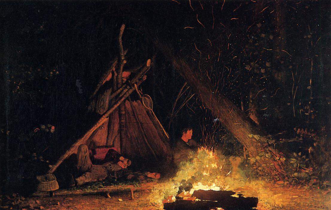 Camp Fire — Уинслоу Хомер