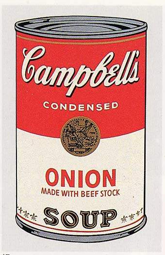 Campbell’S Soup Can (onion) — Энди Уорхол