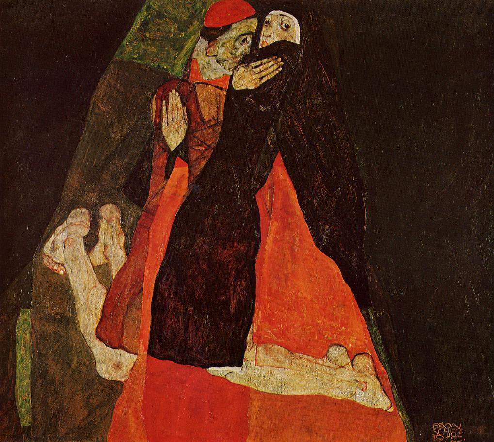 Cardinal and Nun (Caress) — Эгон Шиле