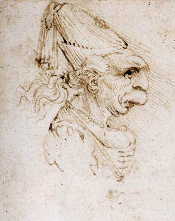 Caricature — Леонардо да Винчи
