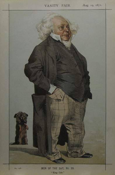 Caricature of Henry Cole — Джеймс Тиссо