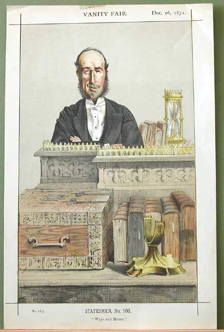 Caricature of John George Dodson M. P. — Джеймс Тиссо