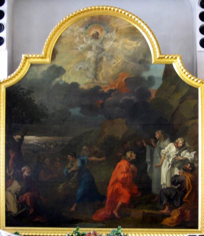 Central panel of the altar triptych, St Nicholas, Bristol — Уильям Хогарт
