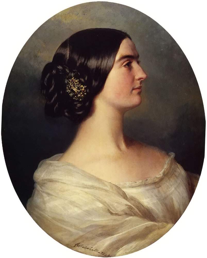 Charlotte Stuart, Viscountess Canning — Франц Ксавер Винтерхальтер