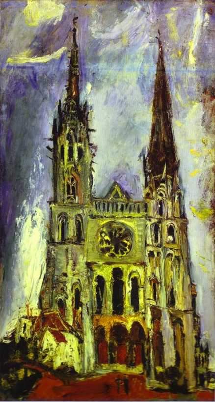 Chartres Cathedral — Хаим Сутин
