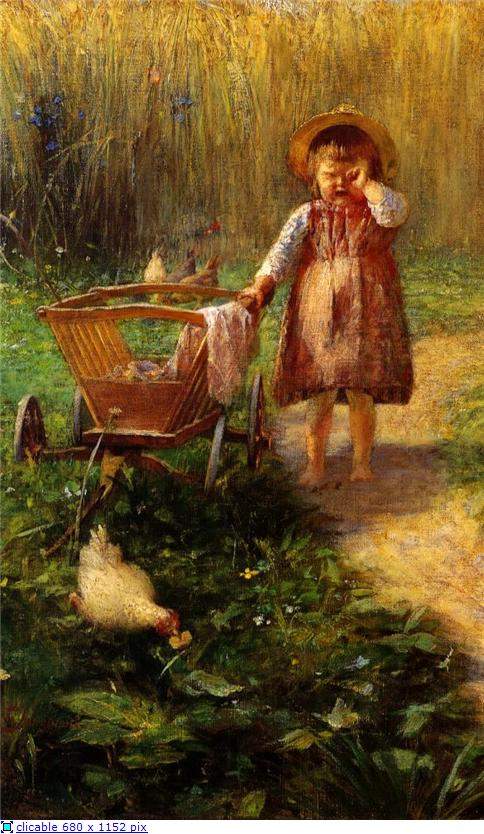 Child with Cart — Георгиос Яковидис