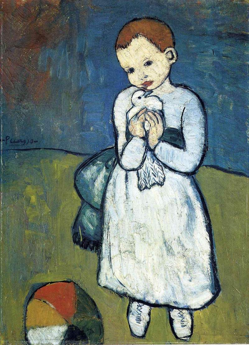 Child with dove — Пабло Пикассо
