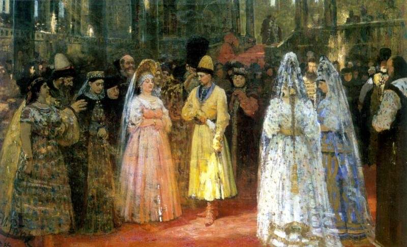 Выбор царской (великокняжеской) невесты — Илья Репин