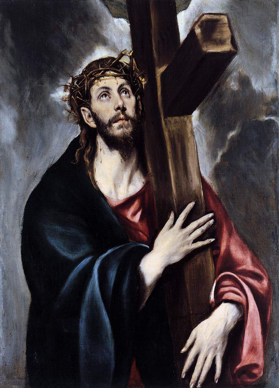 Христос несущий крест — Эль Греко