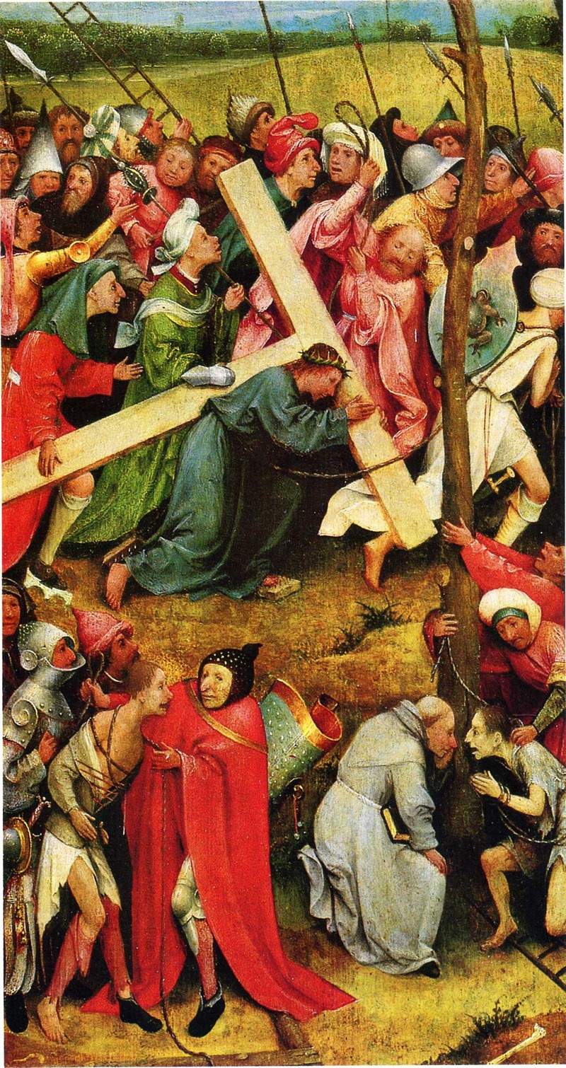 Христос несущий крест — Иероним Босх