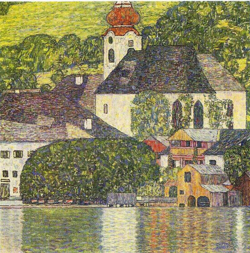 Church in Unterach on the Attersee — Густав Климт