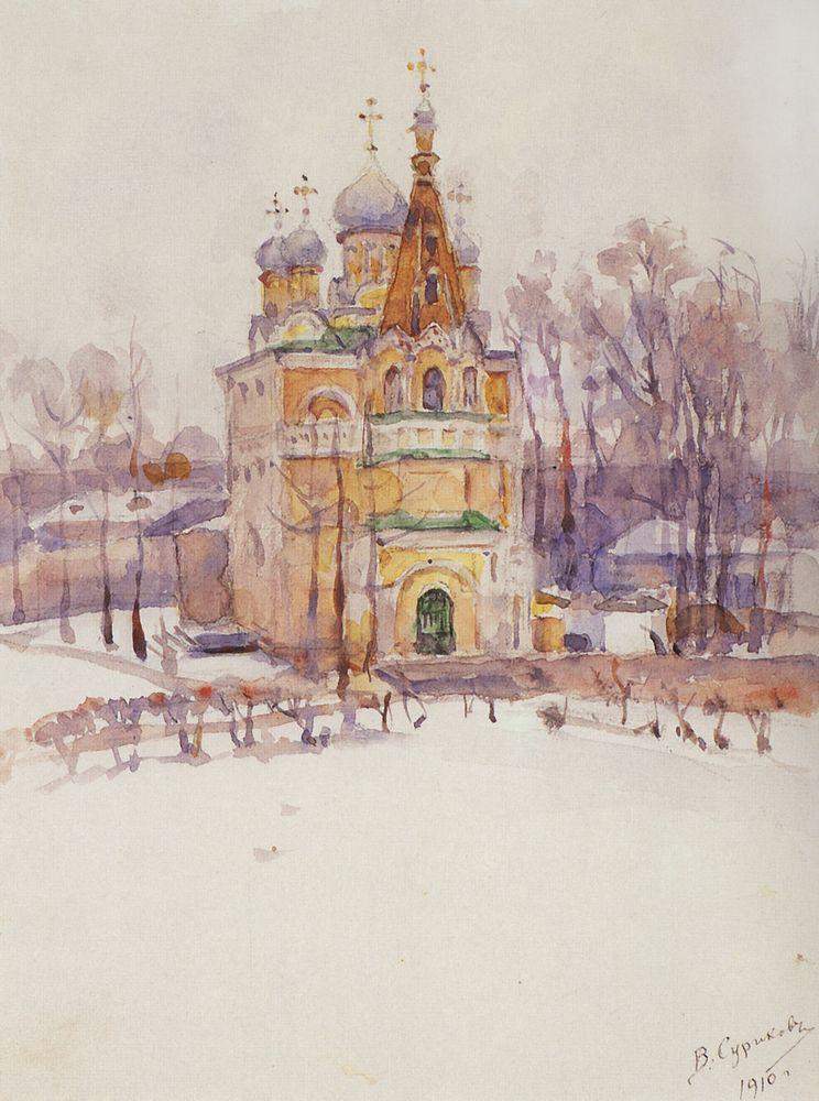 Церковь — Василий Суриков