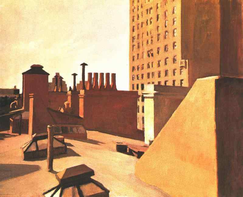 City Roofs — Эдвард Хоппер