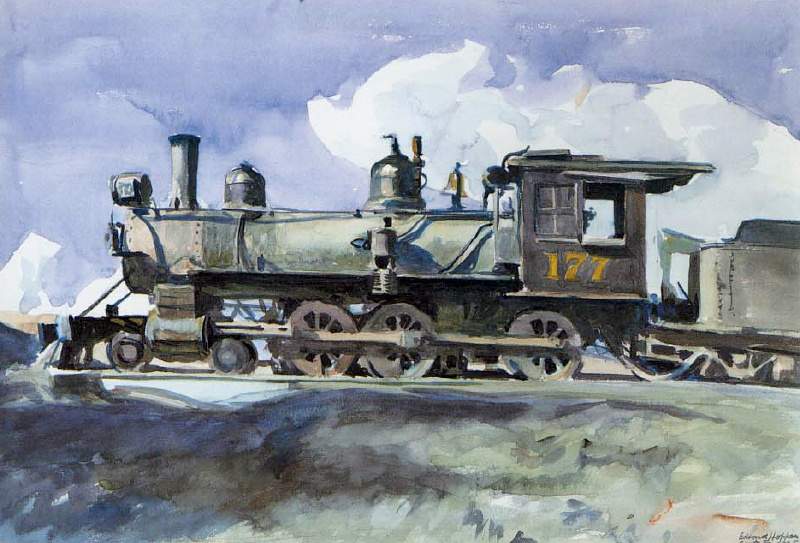 D. & R. G. Locomotive — Эдвард Хоппер