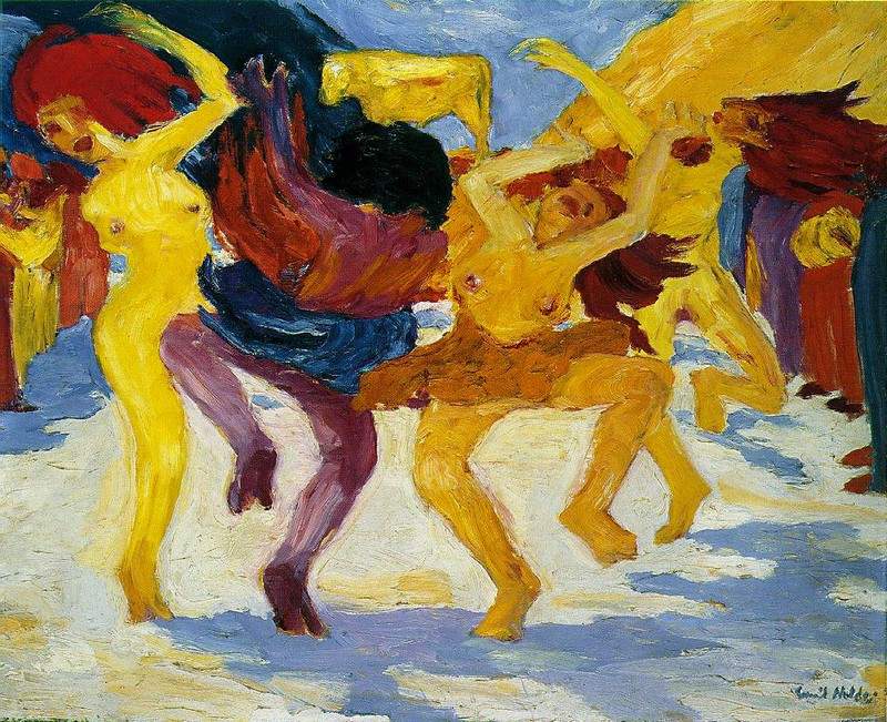 Dance Around the Golden Calf — Эмиль Нольде
