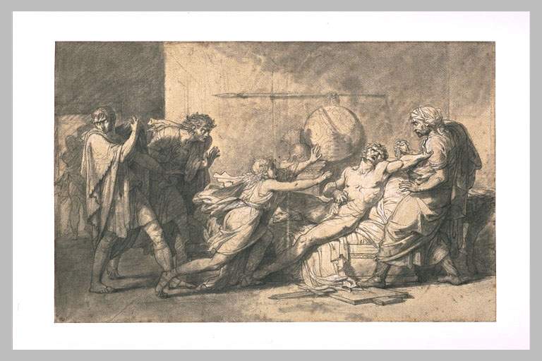 Death of Cato of Utica — Пьер-Нарцисс Герен