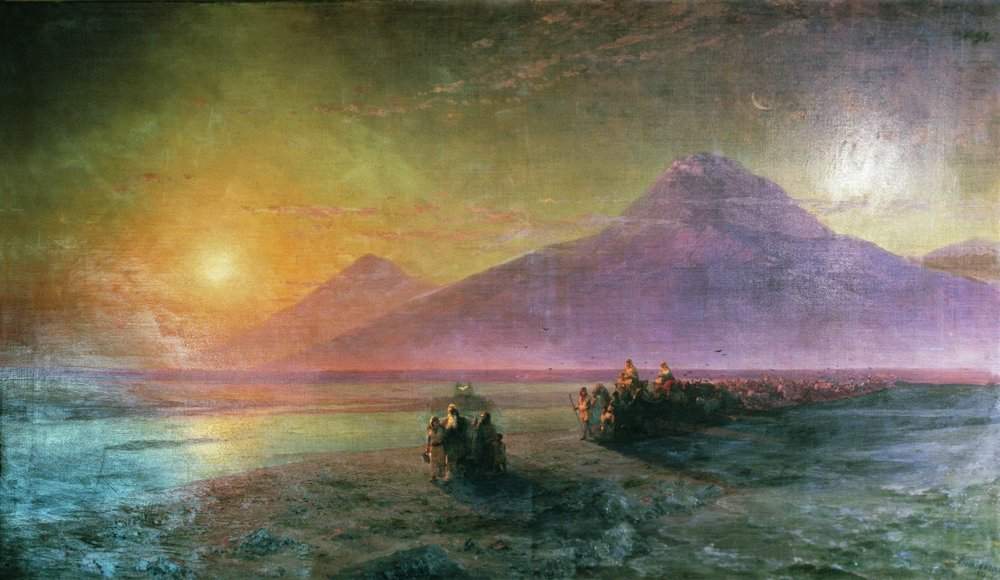 Сошествие Ноя с горы Арарат — Иван Айвазовский