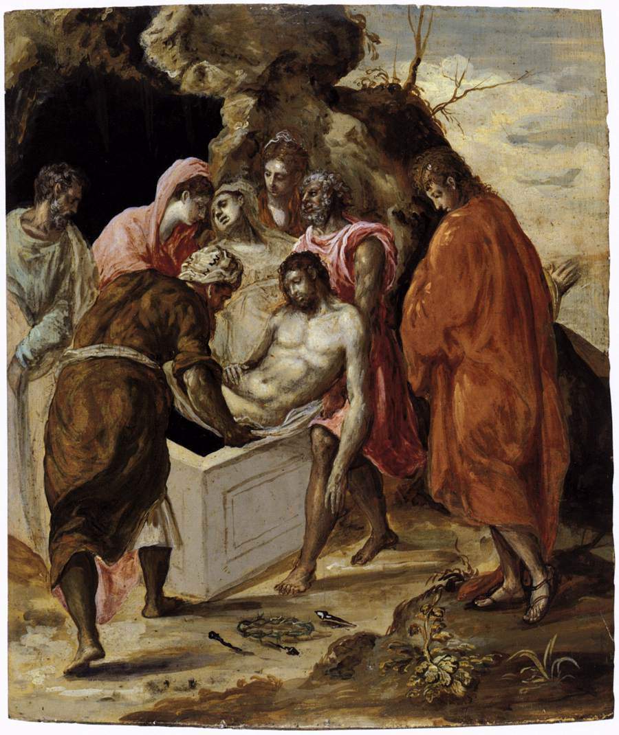 Положение во гроб — Эль Греко