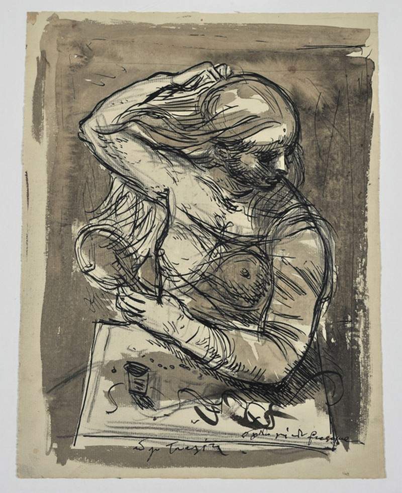 Drawing of a Woman — Вильям Адольф Бугро