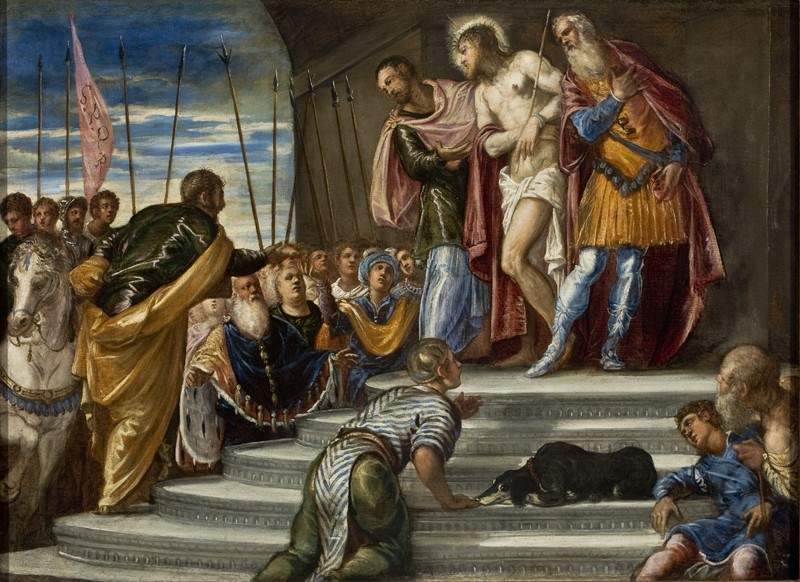 Ecce Homo(Pontius Pilate Presenting Christ to the Crowd) — Тинторетто