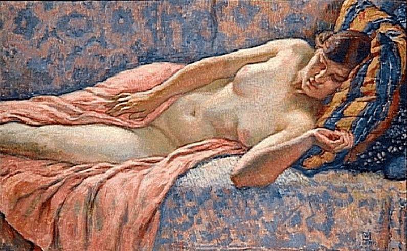 Etude of Female Nude — Тео ван Рейссельберге