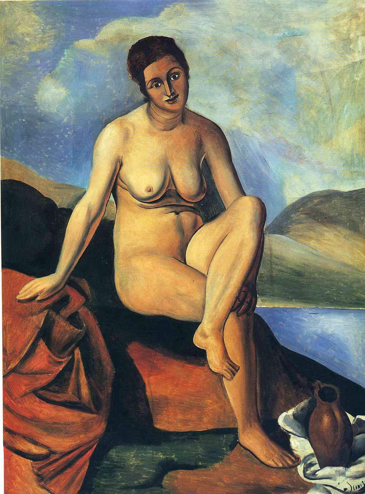 Female nude with a jug — Андре Дерен