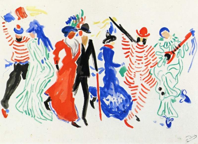 Figures from a Carnival — Андре Дерен