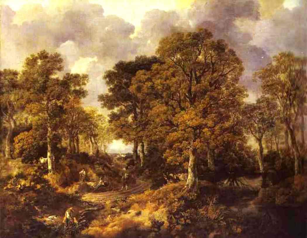 Forest (Cornard Wood) — Томас Гейнсборо