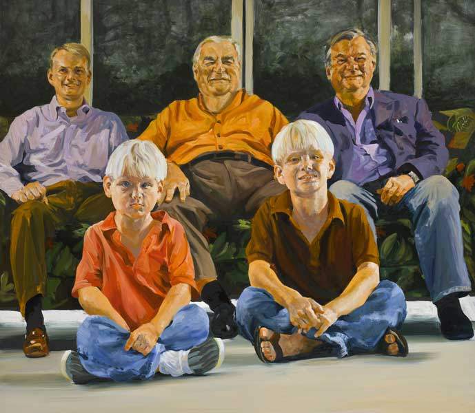 Four Generations of Dickie Men — Эрик Фишль