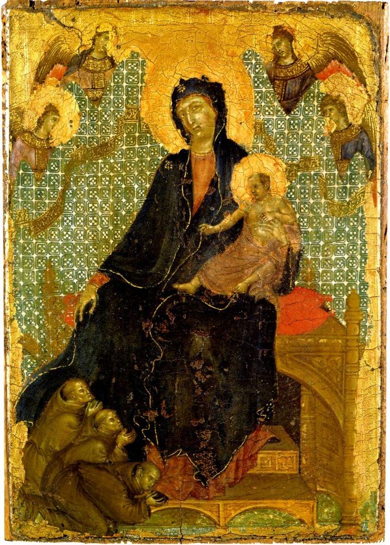Franciscan Madonna — Дуччо