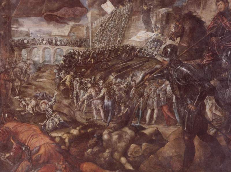Frederick II conquered Parma in 1521 — Тинторетто
