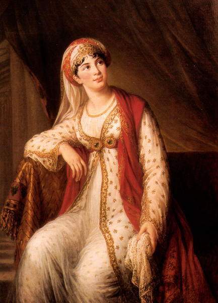 Giuseppina Grassini in the role of Zaire — Элизабет Луиза Виже-Лебрен