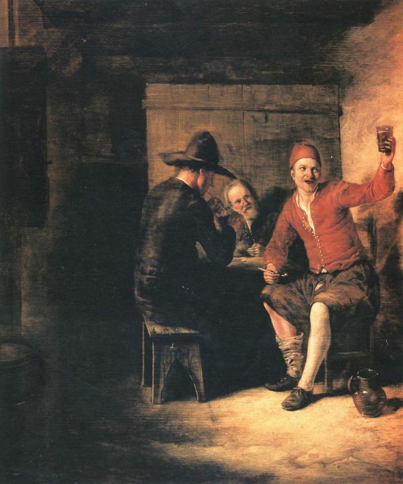 Happy drinker — Питер де Хох
