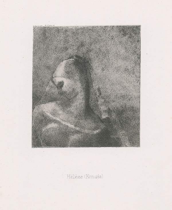 Helena (Ennoia) (plate 10) — Одилон Редон
