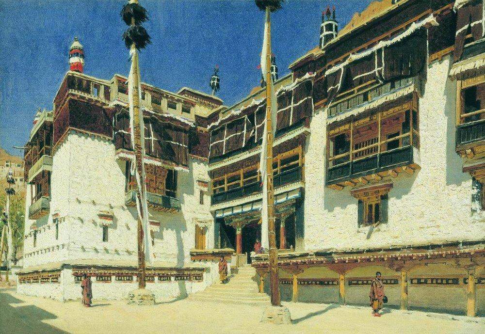 Hemis Monastery in Ladakh — Василий Верещагин