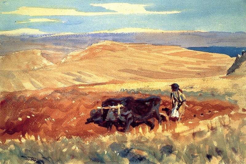 Hills of Galilee — Джон Сингер Сарджент