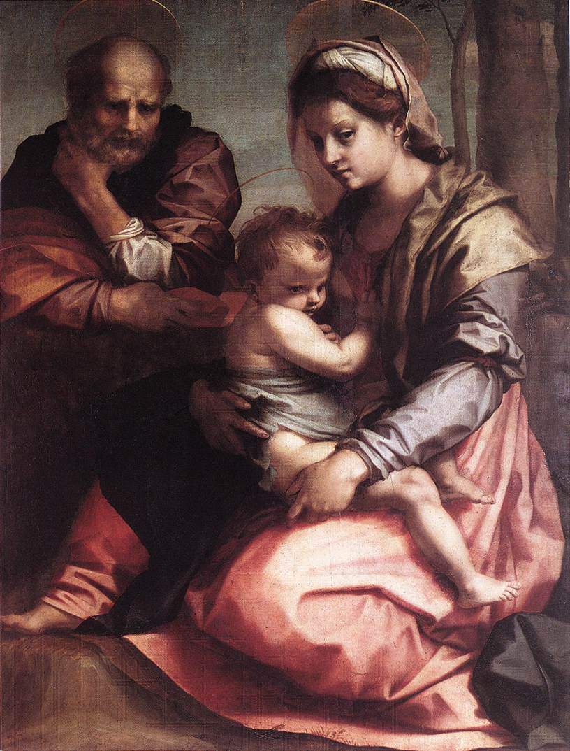 Holy Family (Barberini) — Андреа дель Сарто